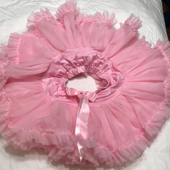 Popatu tutu Girls medium incredibly really three layers of ruffled tulle Euc - Picture 4 of 5